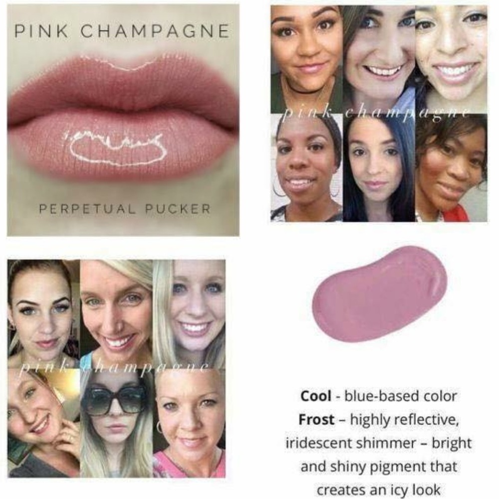 SENEGENCE LIPSENSE PINK CHAMPAGNE 18-HOUR LIP COLOR NEW UNOPENED
